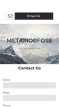 Mobile Screenshot of metamorfose.pt